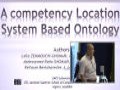 A competency location system based ontology, Communication présentée par Abdessamed Réda GHOMARI