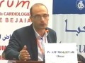 Conférence du Pr AIT MOKHTAR Omar, au 3ème congrès de cardiologie de Bejaia.