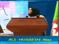Communication présentée par ALI-HUSSEIN Alaa (Univ. Bejaia, Algérie)