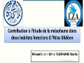 Communication présentée par: Mme ESSERHANE Warda, ENS, Alger