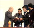 Remise des Prix à Mr AMZAL Ikhlef, et aux étudiants