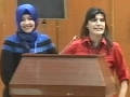 Communication présentée par Assia Mohdeb et Imane Hadj Hanni