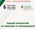 Reportage sur les journées de  formation sur le Projet INSTART  » Capsule transversale en innovation et entrepreneuriat ».