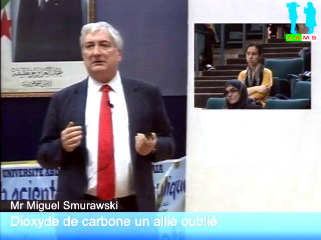 Conférence M. SMURAWSKI, dioxyde de carbone un allié oublié