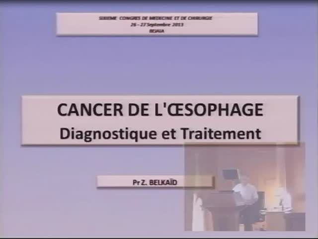 Communication du Pr Z.BELKAID