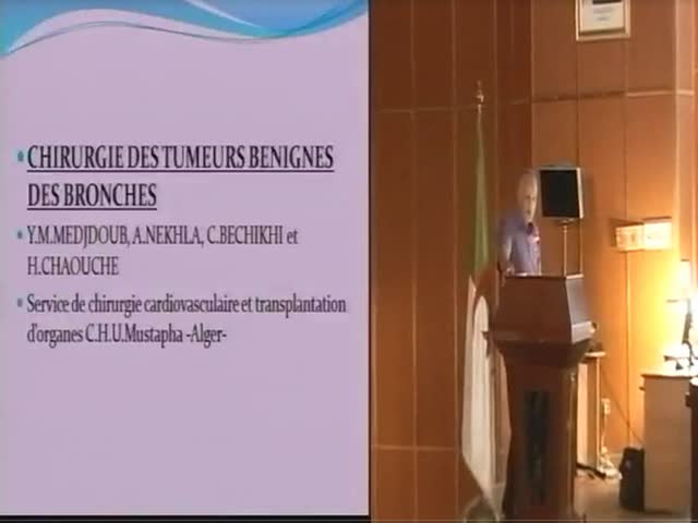 Communication du Pr MEDJDOUB