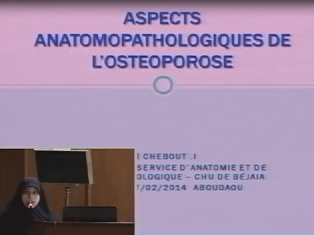 Communication du Dr CHEBOUT-I