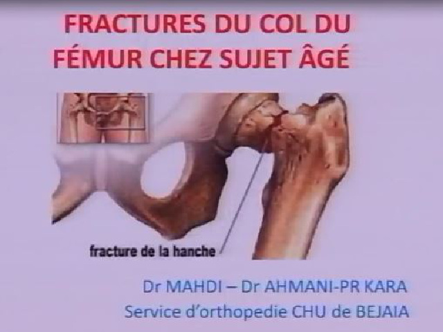 Communication du Dr MAHDI