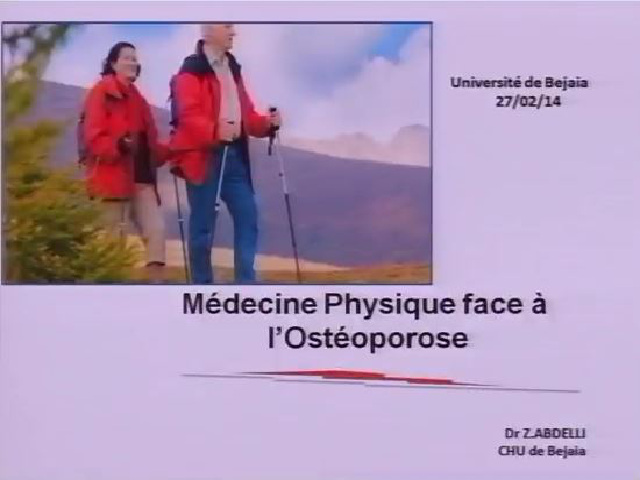 Communication du Dr Z.ABDELLI