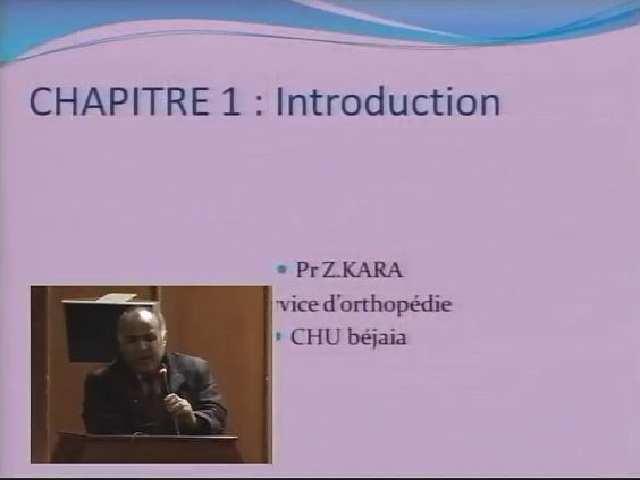 Communication du Pr KARA