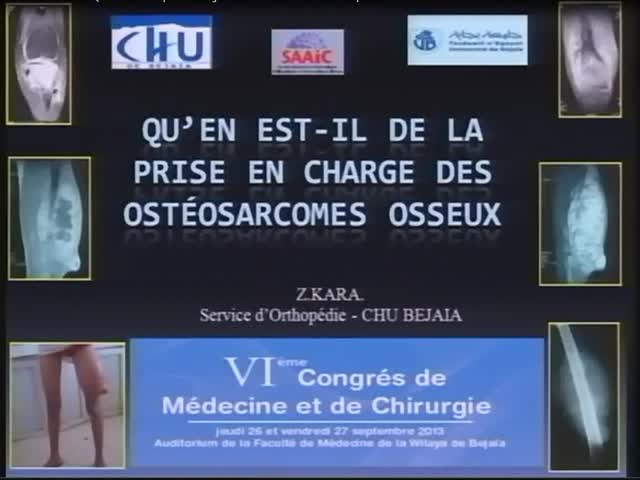 Communication du Pr Z.KARA