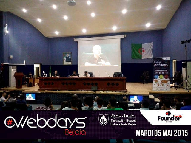 Cérémonie d’ouverture de la 1ère édition des WEBDAYS BEJAIA « entrepreneurship & Industrie Créative »