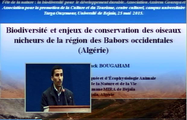 Conférence animée par: le Dr Abdelaziz Franck BOUGAHAM
