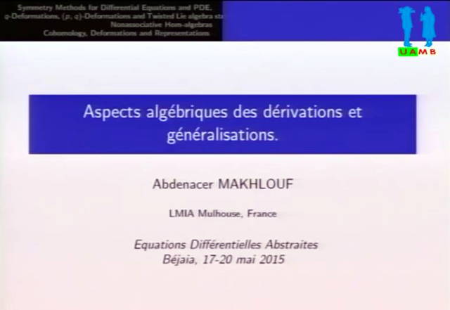 Conférence Abdenacer MAKHLOUF LIMIA Mulhouse, France