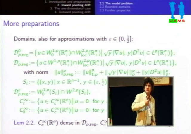 A class of degenerate parabolic problems par  Roland Schnaubelt, Karlsruhe part02