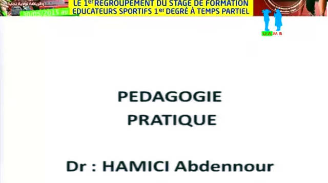 Cours du Dr HAMICI Abdenour