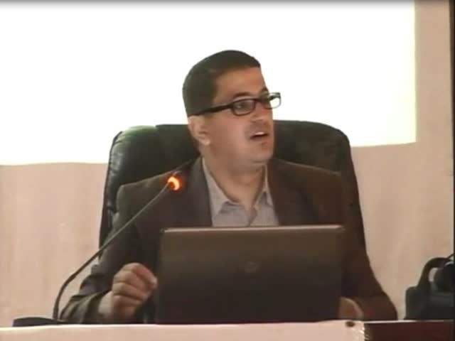 محاضرة الأستاذ عبد الرزاق بلعكروز