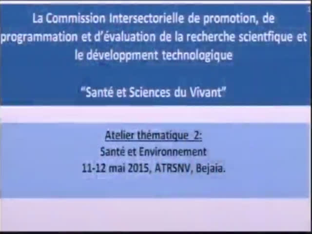 Conférence du Pr BENMOUSSA Halima