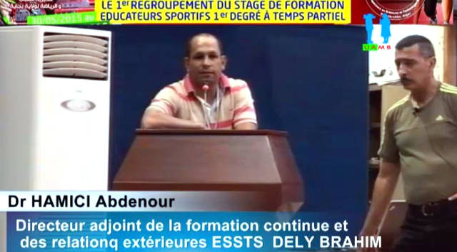 Conseils Dr HAMICI pour les participants
