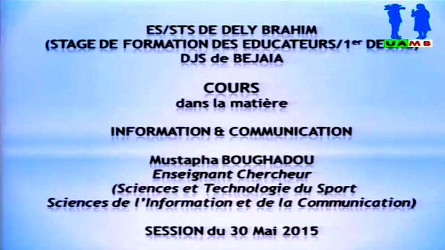 Com. Mustapha BOUGHADOU, part2