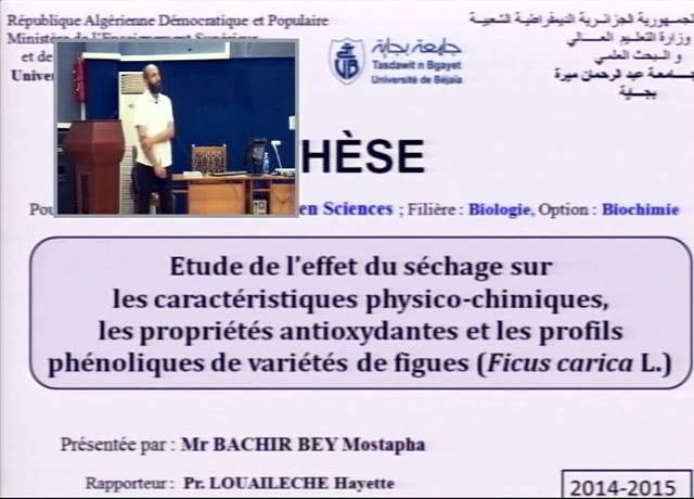 Débat soutenance doctorat par M. BACHIR BEY Mostapha, part1