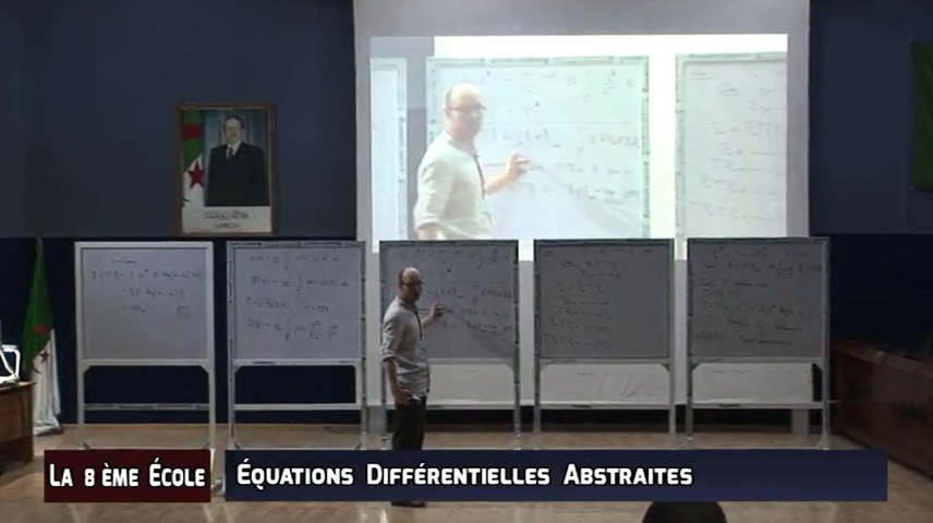 Reportage sur la 8ème école des équations différentielles abstraites