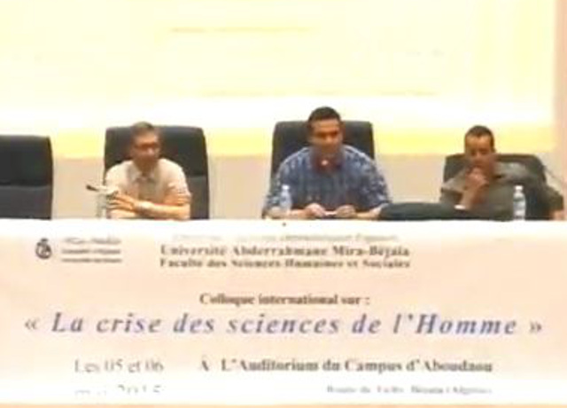 Communication animée par  Pr. DJEDDI Mohamed  Professeur de philosophie Université de Constantine