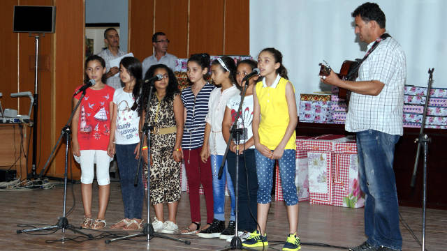 Cérémonie remise des prix aux lauréats, éducation nationale