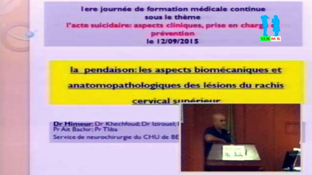 Conférence du Dr HIMEUR et du Pr TLIBA