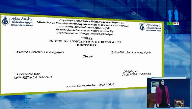 Débat soutenance doctorat de Mme REMILA Saliha, part3