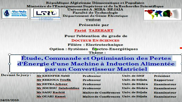 Débat soutenance doctorat par M. TAZERART Farid, part02