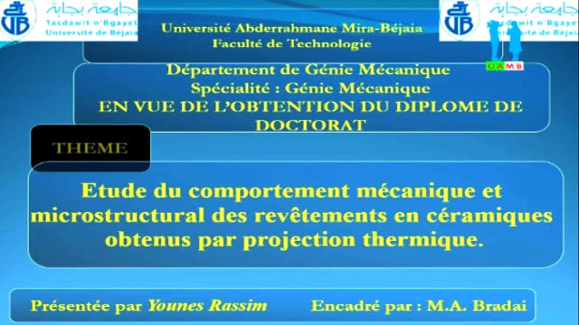 Débat3 soutenance doctorat de M. YOUNES Rassim