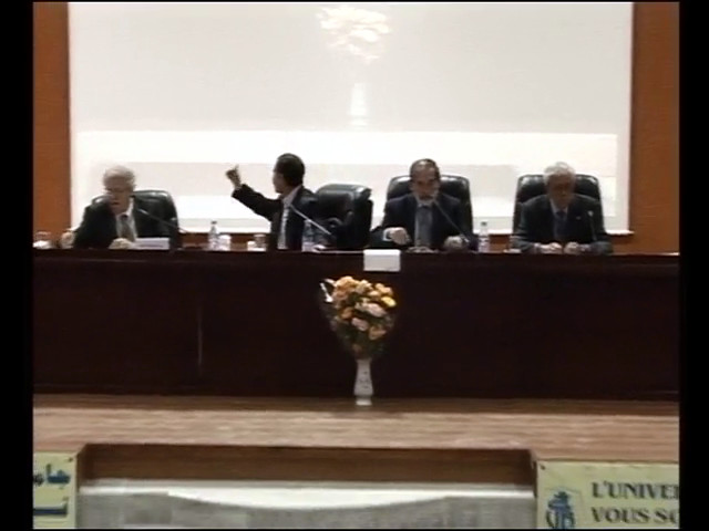 Débat Rencontre univ. Bejaïa, académie Espagne