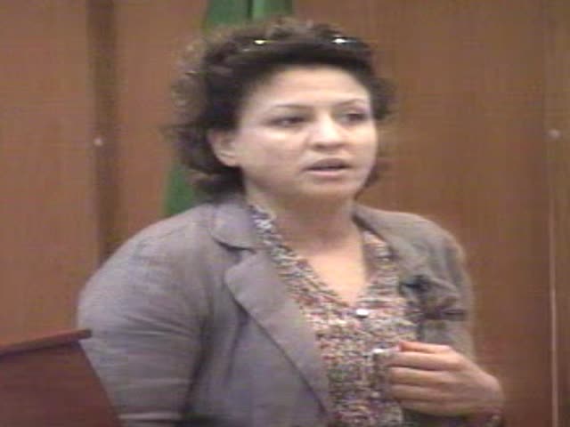Conférence de Melle Naziha ZENNADI (sanofi aventis)