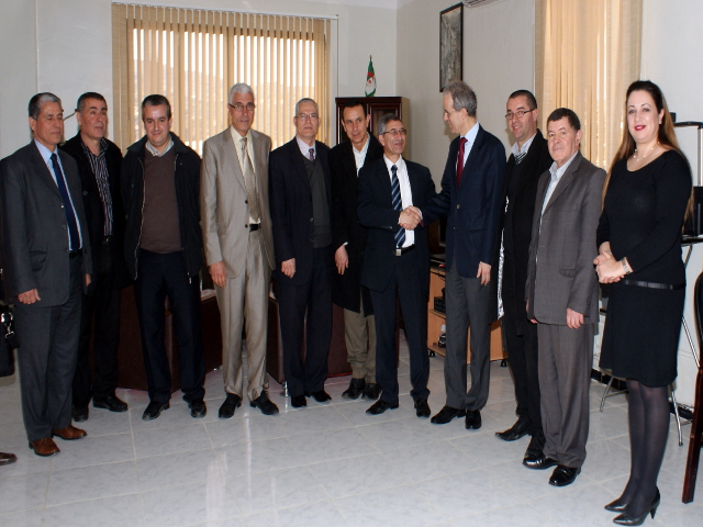 Visite ambassadeur Turc à l’université A. MIRA de Bejaia, part2
