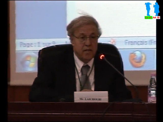 Conférence de M. LAICHOUBI