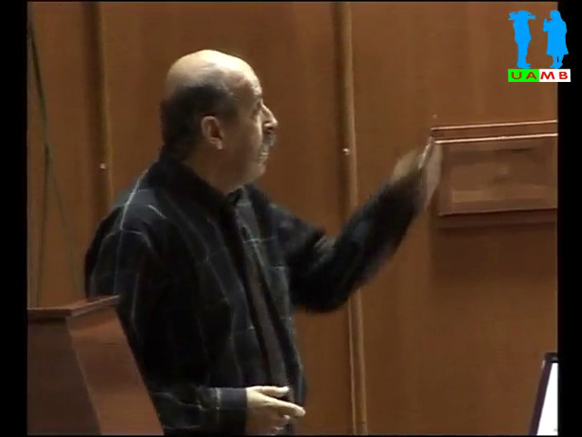 Conférence du Pr Aissani Djamil