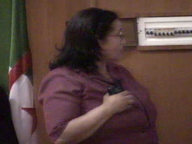Conférence de Mme BOUDOURA
