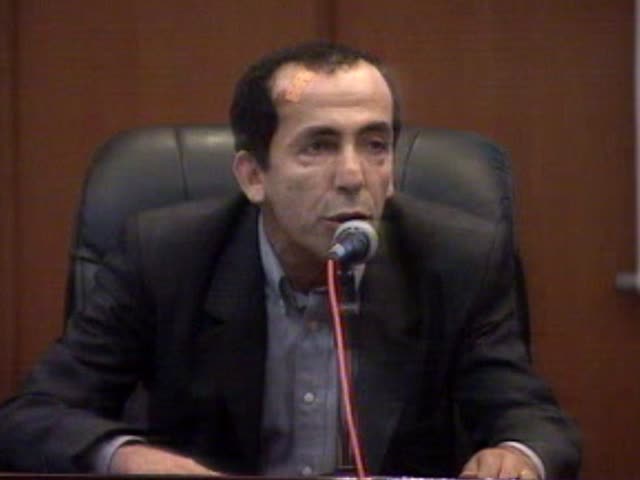 Conférence de Mr AMROUCHE responsable de la CNAS Bejaia