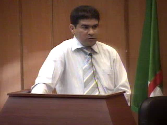 Conférence de Mr MAHDI ( Societé Génerale )
