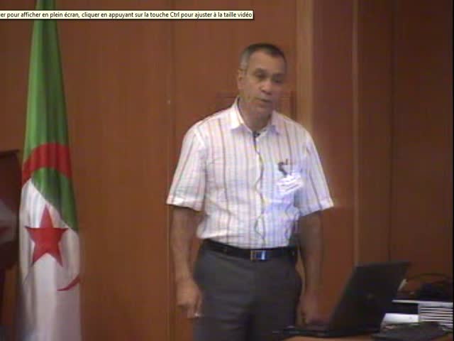 Conférence du Pr BELHADJ