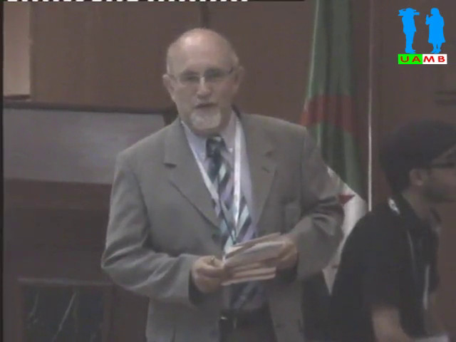 Conférence par Dr: Kinzak