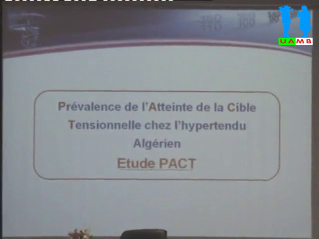 Conférence Par: Pr Nébouche