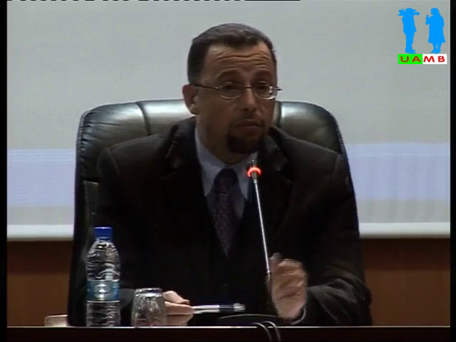 السيد: بودريوة عبد الكريم , عميد كلية الحقوق و العلوم السياسية