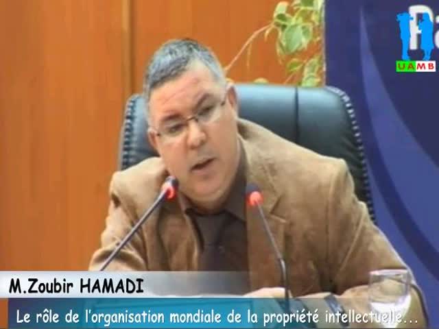 Conférence de M.Zoubir HAMADI