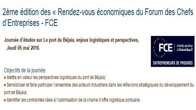 Conférence animée par : M. BOUATOU Mourad Ben Akli, Président du Cluster Boissons Algérie