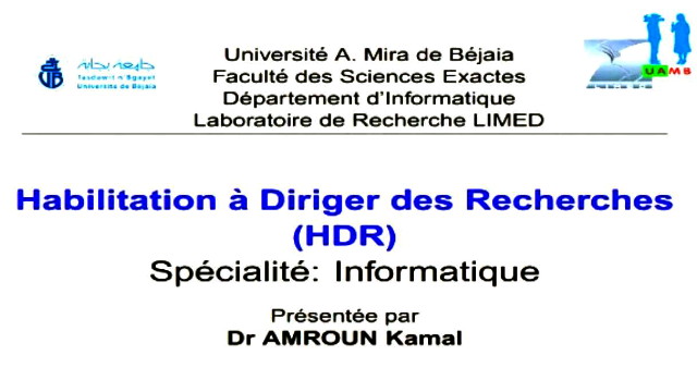 Débat, soutenance d&rsquo;Habilitation Univ Dr AMROUN Kamal P03