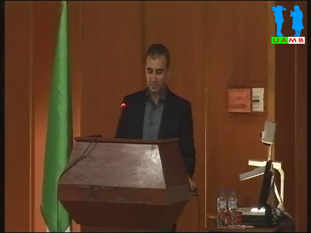 Conférence du DR : ABDELFETTAH