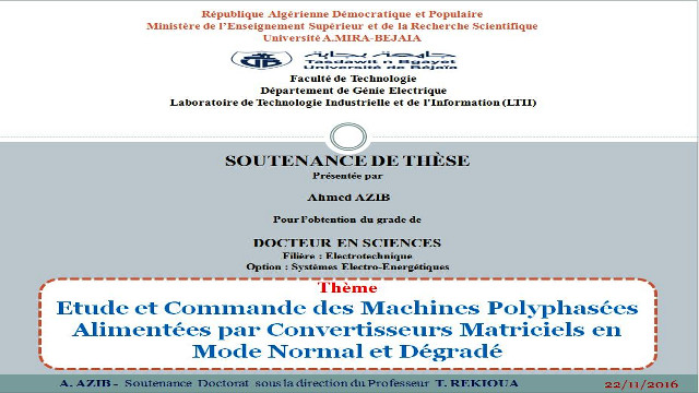 Débat soutenance doctorat de M. AZIB Ahmed, part5