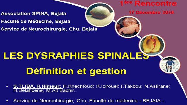 Communication du Pr TLIBA Souhil, Doyen de la faculté de médecine